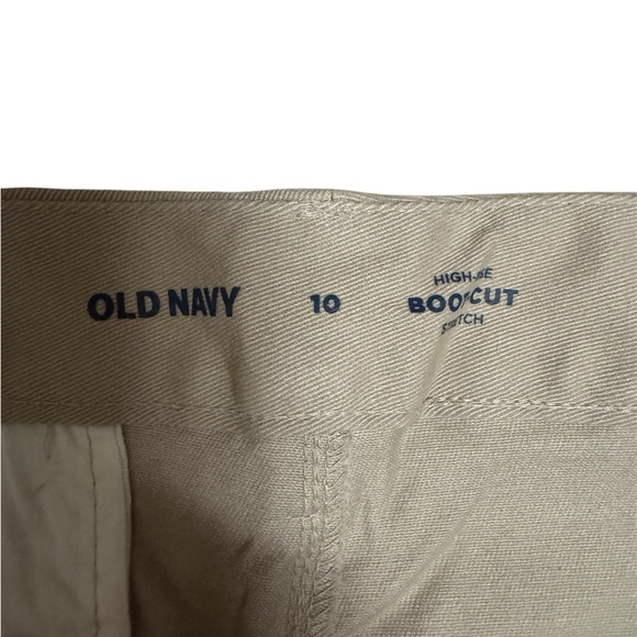 Old Navy Women's Tan Boot Cut Pants - Picture 3 of 6